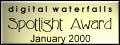 Digital Waterfalls Spotlight Award